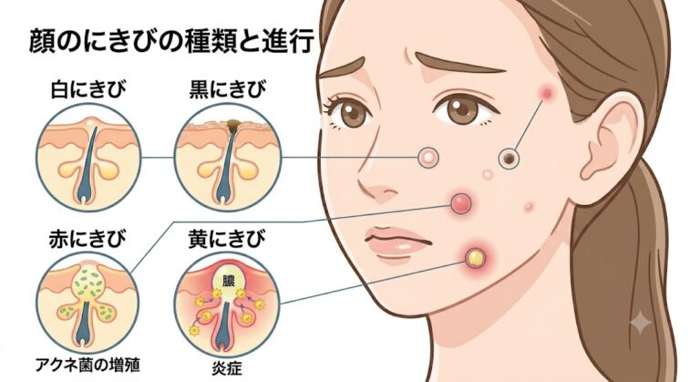 にきびの原因と治療法/武蔵小山の皮膚科・美容皮膚科