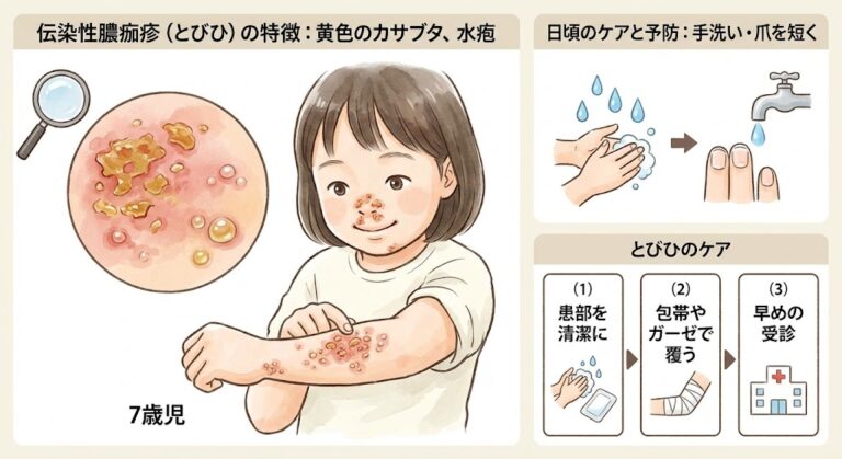 夏のプール・海の前に知っておきたい「とびひ（伝染性膿痂疹）」の症状・予防・治療法