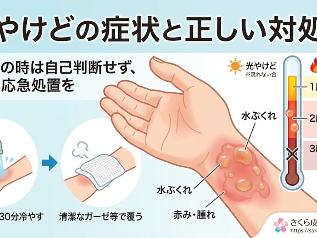 やけど 治る 過程