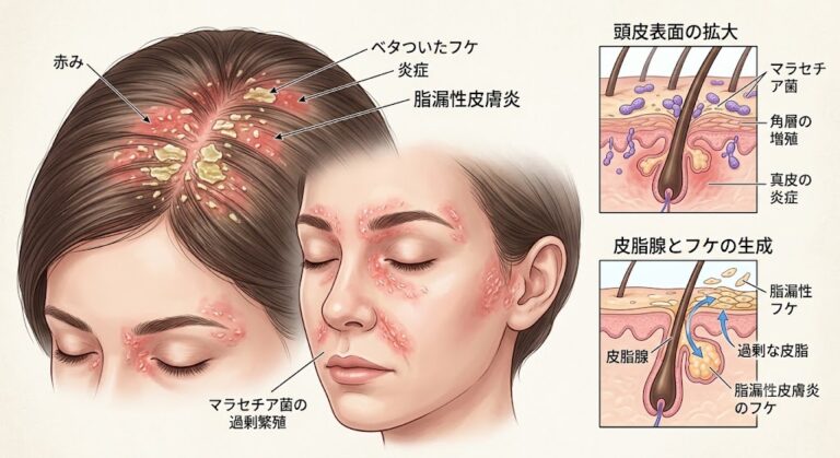 梅雨時期の頭皮トラブル｜かゆみ・フケ・脂漏性皮膚炎の原因と正しい対策