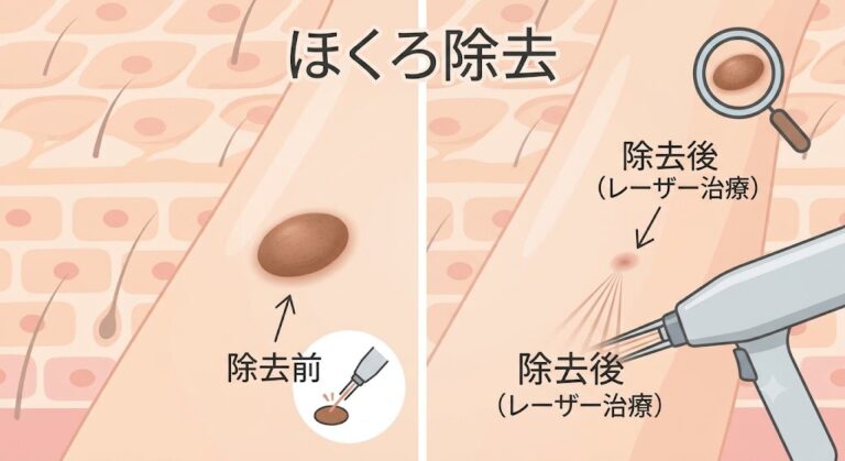 夏の露出シーズンに気になる「ほくろ・できもの」の見分け方と除去方法