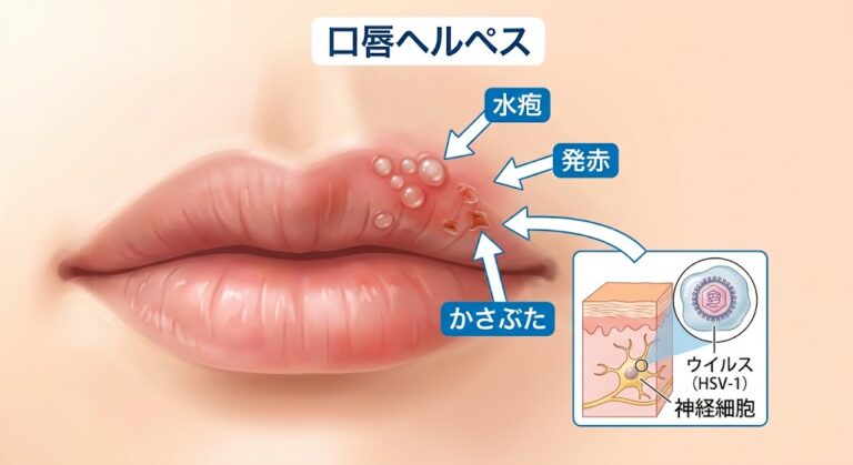 夏の終わりに気になる唇のトラブル｜口唇ヘルペス・口角炎・日光口唇炎の見分け方と治療法