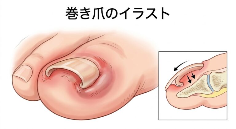 秋の乾燥と気温低下で悪化しやすい「陥入爪・巻き爪」の原因・症状と皮膚科・形成外科での治療法〜靴選びや爪切りの正しい方法も解説